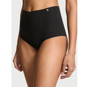 Victoria's Secret No-Show Modern Brief High Rise Panty in Black (M) NWT!